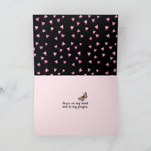 roze lint - borstkankeraffaire kaart (Binnen)