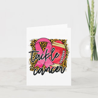 Roze lint borstkankerwaarschuwing kaart