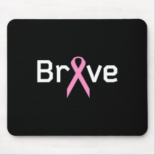 Roze lint Brave Worlds Kanker Overlevende Onderste Muismat