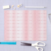 Roze Lint Bruidsfeest Tissuepapier (Craft)