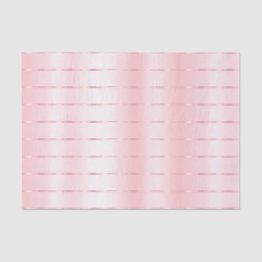 Roze Lint Bruiloftsfeest Tissuepapier (Voorkant)