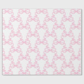 Roze lint cadeaupapier (Vlak)