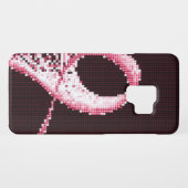 roze lint Case-Mate samsung galaxy hoesje (Achterkant (horizontaal))