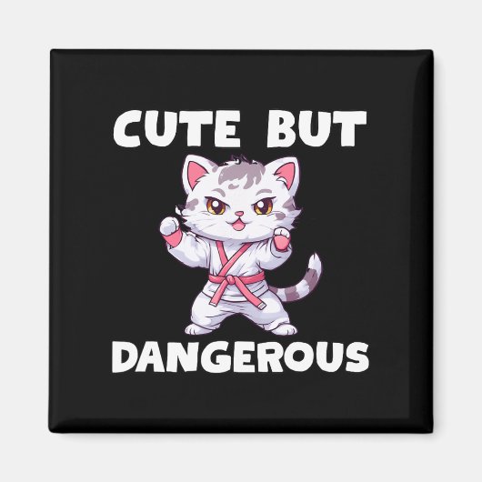 Roze lint Coquette Bow Boxing Handschoenen Borstka Magneet (Voorkant)