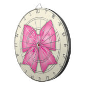 Roze lint dartbord (Voorkant Rechts)