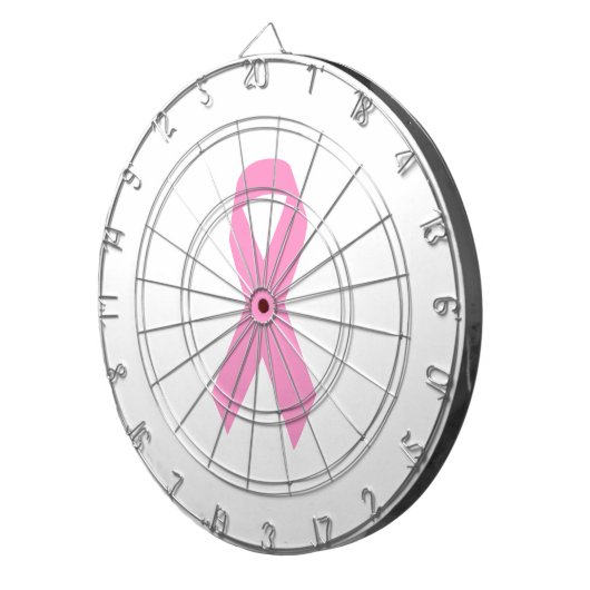 Roze lint dartbord (Voorkant Rechts)