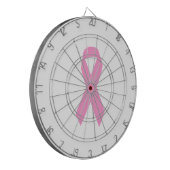 Roze lint dartbord (Voorkant Links)