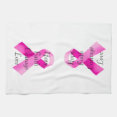 Roze lint Faith Handdoek (Horizontaal)