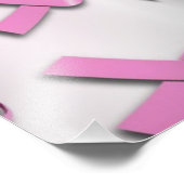 Roze lint foto afdruk (Hoek)