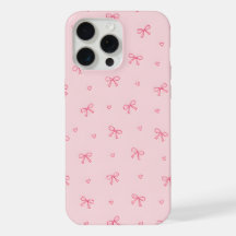 Roze Lint Hart Patroon