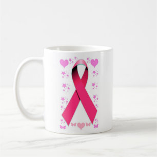 Roze lint - Hoop, liefde en zorg Koffiemok
