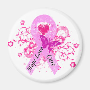 Roze lint hoop liefde genezing magneet
