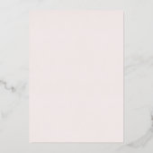 roze lint kader Doop Uitnodiging (Achterkant)