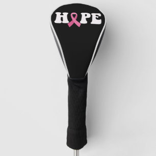 Roze Lint Kankerbewustzijn Borstkanker Hoop  Golfheadcover