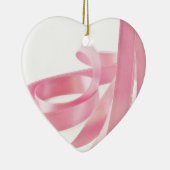 Roze lint keramisch ornament (Rechts)