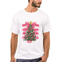 Roze Lint Kerstboom Vakantiedracht
