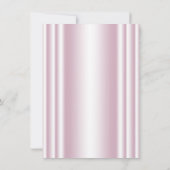 Roze lint kruis eerste communie kaart (Achterkant)