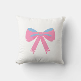 Roze lint  kussen