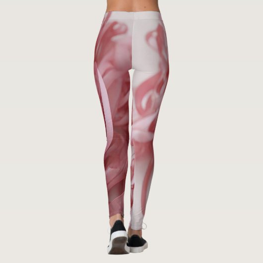Roze lint legging (Achterkant)