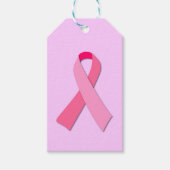 Roze lint-lint-ovaal sticker voor ventilatorlabels cadeaulabel (Voorkant)