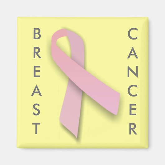 Roze Lint - magneet (Voorkant)