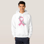 Roze lint met bloesems Sweatshirt (Voorkant volledig)