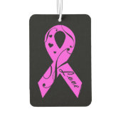 Roze lint met liefde luchtverfrisser (Achterkant)