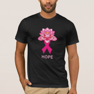 Roze lint met Lotus Hope T-shirt