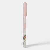 Roze lint met Roos Case-Mate iPhone Case (Achterkant / Rechts)