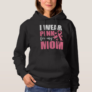 Roze lint moeder vechter krijger borstkanker hoodie
