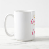 Roze Lint Oncoloog Dank Je – Overlevende  Koffiemok (Links)