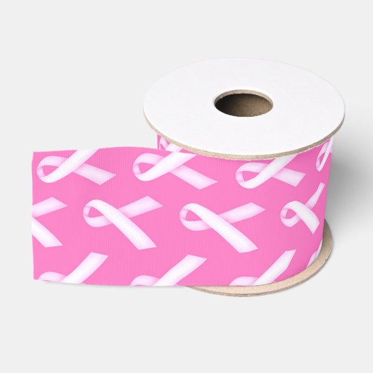 Roze Lint Patroon – Borstkankerbewustzijn (Spoel)