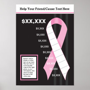 Roze lint poster