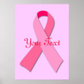 Roze lint poster (Voorkant)
