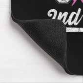 Roze lint Save Second Byse Borstkanker Awarene Muismat (Hoek)