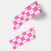 Roze Lint Schaakbord – Borstkanker Bewustzijn (Achterkant)