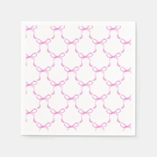 Roze lint servet (Voorkant)