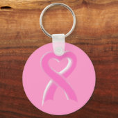 Roze lint sleutelhanger (Voorkant)