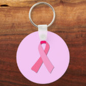 Roze lint sleutelhanger (Voorkant)