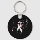 Roze lint-Sleutelhanger Sleutelhanger (Voorkant)