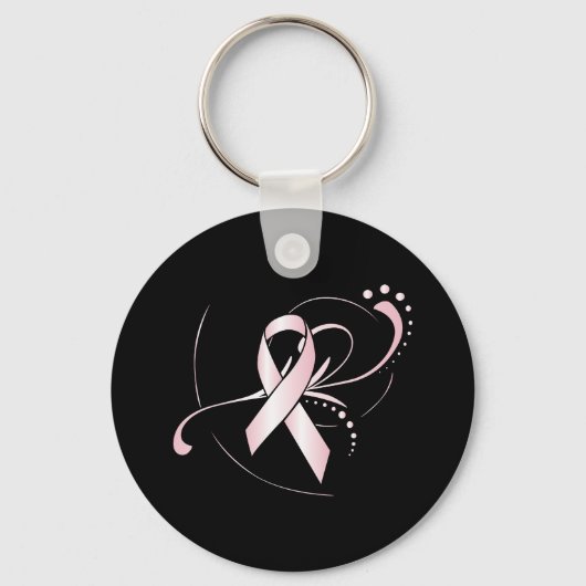 Roze lint-Sleutelhanger Sleutelhanger (Voorkant)