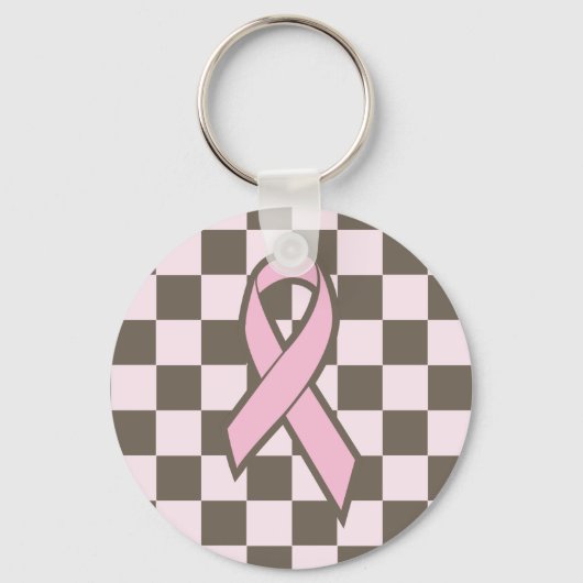 Roze lint-Sleutelhanger Sleutelhanger (Voorkant)