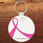 Roze lint-Sleutelhanger Sleutelhanger (Voorkant)