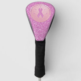 Roze lint Sparkle Golfheadcover