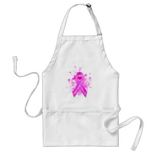Roze lint  standaard schort