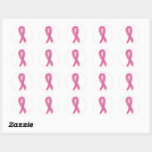 Roze lint Stickers (Vel)