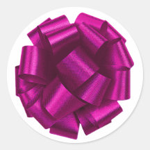Roze Lint Stickers