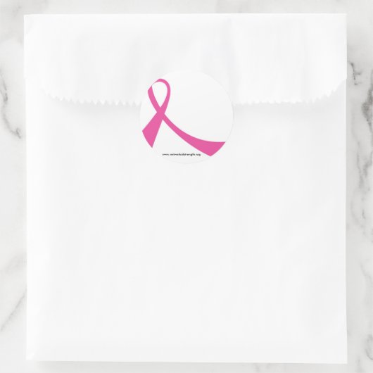 Roze lint Stickers (Tas)