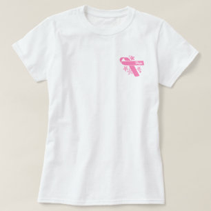 Roze lint t-shirt