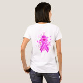 Roze lint  t-shirt (Achterkant volledig)
